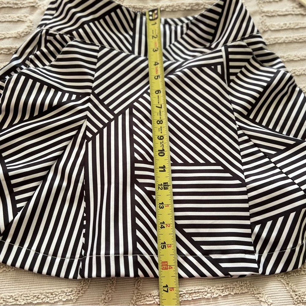 GG blue luxe golf skirt